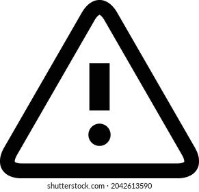 Report unsafe site symbol icon