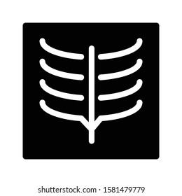 report vector glyph flat icon 