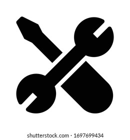 report vector glyph flat icon 