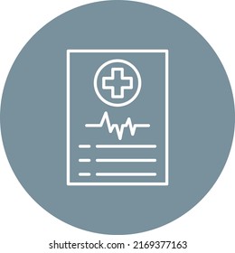 Report vector icon. Can be used for printing, mobile and web applications.