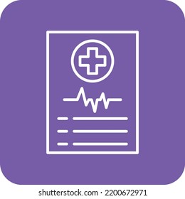 Report vector icon. Can be used for printing, mobile and web applications.