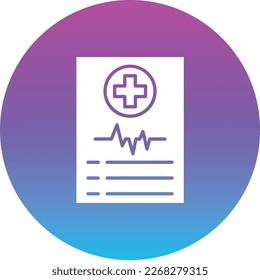 Report vector icon. Can be used for printing, mobile and web applications.