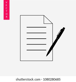 report vector icon, logo