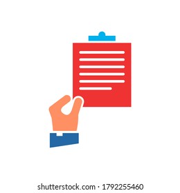 report vector icon logo design