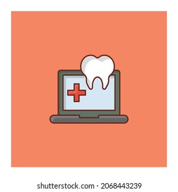 report Vector illustration on a transparent background. Premium quality symbols.Vector line flat color icon for concept and graphic design.