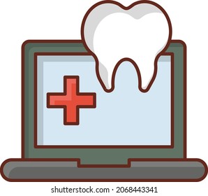 report Vector illustration on a transparent background. Premium quality symbols.Vector line flat color icon for concept and graphic design.