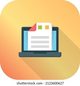report Vector illustration on a transparent background.Premium quality symmbols.Vector line flat icon for concept and graphic design.
