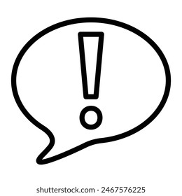 Report Vector Line Icon Design