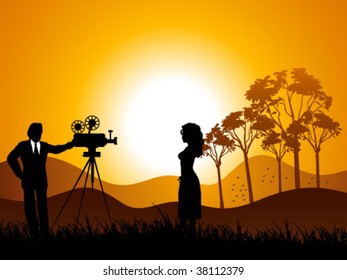 reportage on field