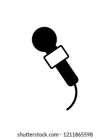 reporter microphone icon