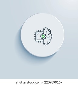 Reporting and Dashboards icon vector design