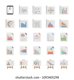 
Reports and Diagrams Icons Collection 
