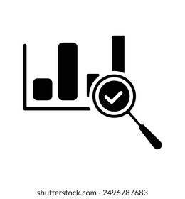 Reports and information, check list, documents - flat line icons set, editable stroke, vector eps10 illustration