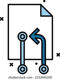 Repository Icon Code Collaboration Git Simple Outline