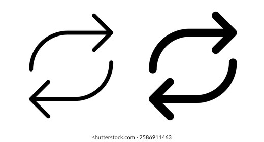 Repost icon symbol simple design