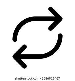 Repost icon symbol simple design