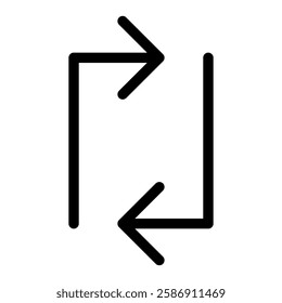 Repost icon symbol simple design