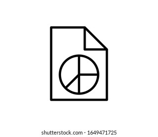 Repot line icon. High quality outline symbol for web design or mobile app. Thin line sign for design logo. Black outline pictogram on white background