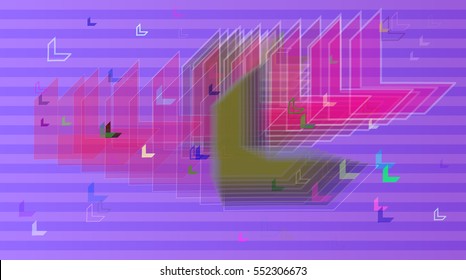representation among digital multicolor, various navigation vector background with decoration