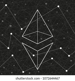 Representation of the Ethereum network.