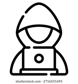 Representação de um hacker tentando violar defesas de segurança cibernética.