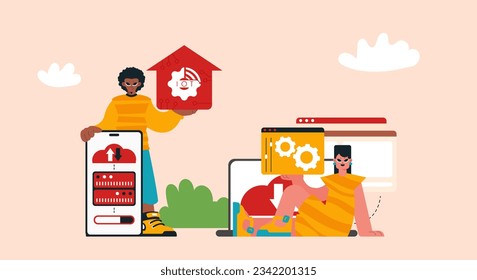 Representation of the IOT Alter and Back Bunch, Locks in Strong Organize and Supporting Inventive Headways for a More sharp Future.