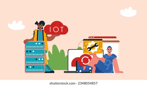 Representation of the IOT Alter and Back Bunch, Locks in Strong Organize and Supporting Imaginative Headways for a More sharp Future.