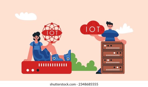 Representation of the IOT Alter and Back Bunch, Locks in Strong Organize and Supporting Innovative Headways for a More sharp Future.