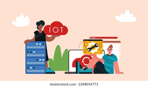Representation of the IOT Change and Back Bunch, Locks in Strong Organize and Supporting Imaginative Headways for a More sharp Future.