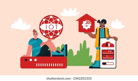 Representation of the IOT Improvement and Back Bunch, Locks in Strong Organize and Supporting Inventive Headways for a More sharp Future.