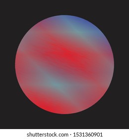 A representation of the planet Mercury over a black background