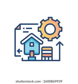 A representation of real estate property development.
