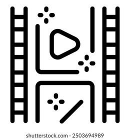 Video Representación del proceso de diseño del nivel de juego, incorporando Elementos como escaleras y un Botón de juego