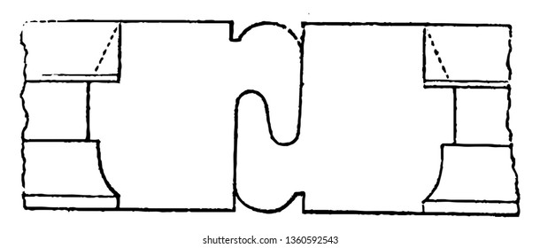 It is a representation in which the windows are in French manner there is a opening in the middle from top to the bottom and to render the junction as much as tight as possible vintage line