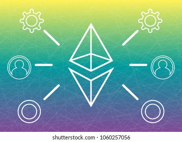 Representations and depictions of the Ethereum network