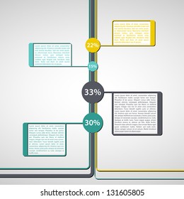 Representative Fraction / Infographics Element | EPS