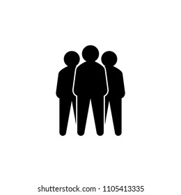 Representative of a group of people, leadership vector illustration concept. Leader vector icon. Leader single icon.