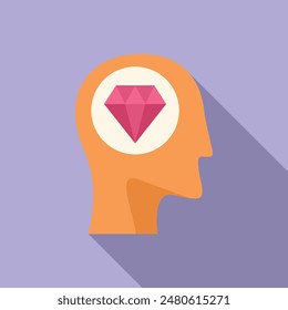 Representing the concept of a businessperson thinking about making more profit