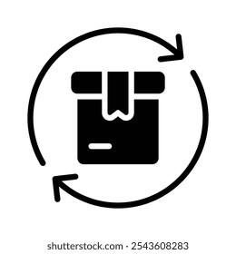 Represents the act of exchanging or trading boxes of goods
