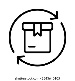 Represents the act of exchanging or trading boxes of goods