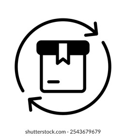 Represents the act of exchanging or trading boxes of goods
