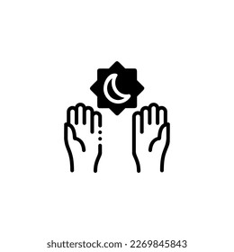 Represents the act of prayer in Islamic culture and its importance in daily life.