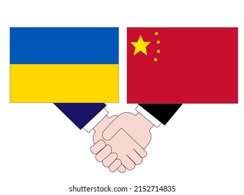Sie stellt den diplomatischen Stand zwischen der Ukraine und China dar.