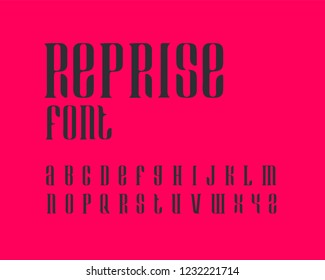 Reprise font set