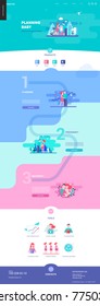 Reproduction - web page template on pregnancy and fertility