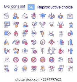 Reproductive choice RGB color