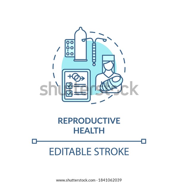 Reproductive Health Concept Icon Sexual Education Stock Vector Royalty 2824