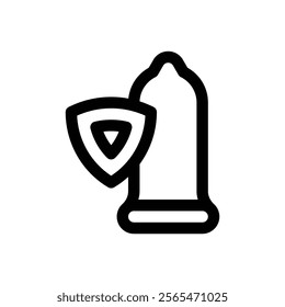 Reproductive rights. Editable vector icon.