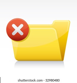 Reprove Folder. Vector in Adobe Illustrator EPS for multiple applications.
