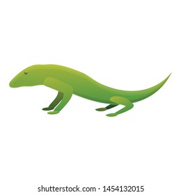 Reptile lizard icon. Cartoon of reptile lizard vector icon for web design isolated on white background